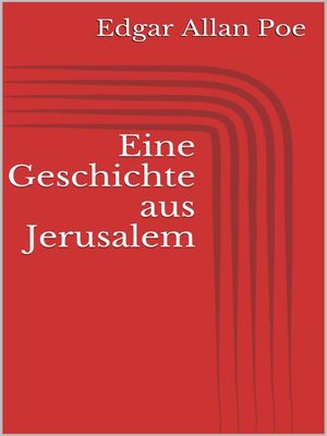cover image of Eine Geschichte aus Jerusalem